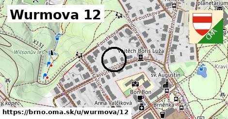 Wurmova 12, Brno