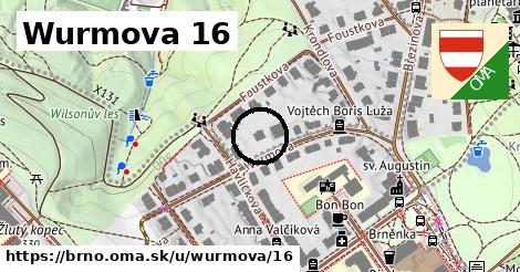 Wurmova 16, Brno