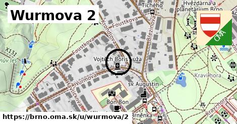 Wurmova 2, Brno