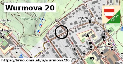 Wurmova 20, Brno