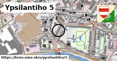 Ypsilantiho 5, Brno