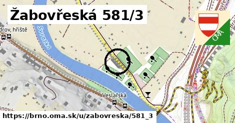 Žabovřeská 581/3, Brno