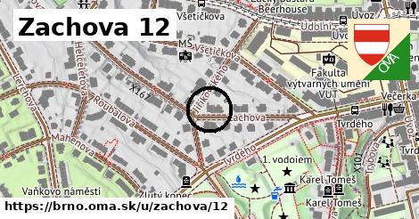 Zachova 12, Brno