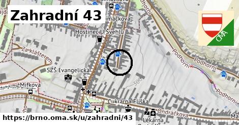 Zahradní 43, Brno