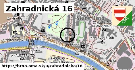 Zahradnická 16, Brno