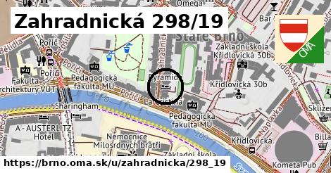 Zahradnická 298/19, Brno