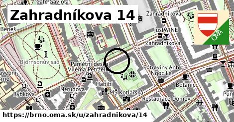 Zahradníkova 14, Brno