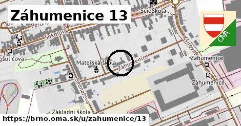 Záhumenice 13, Brno