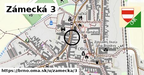 Zámecká 3, Brno