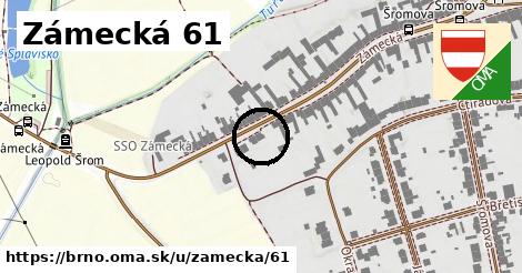 Zámecká 61, Brno