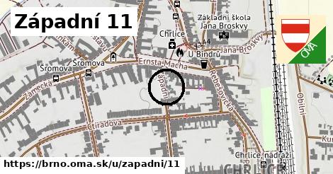 Západní 11, Brno