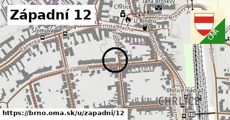 Západní 12, Brno