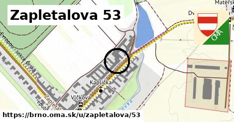 Zapletalova 53, Brno