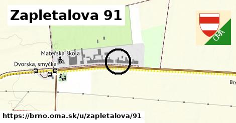 Zapletalova 91, Brno