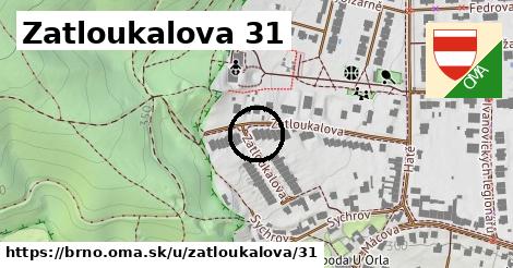 Zatloukalova 31, Brno