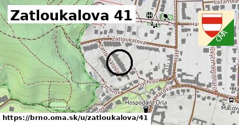 Zatloukalova 41, Brno