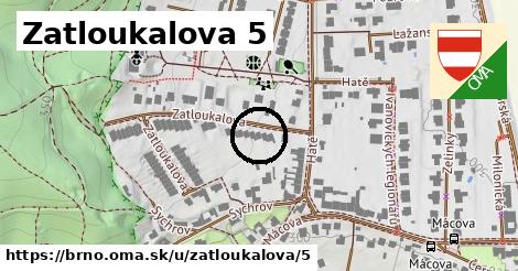 Zatloukalova 5, Brno