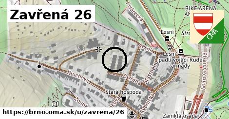 Zavřená 26, Brno