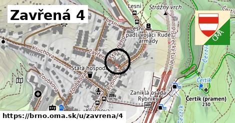 Zavřená 4, Brno