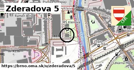 Zderadova 5, Brno