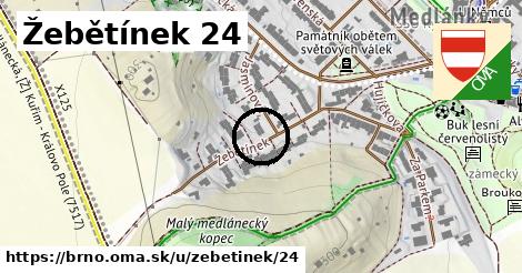 Žebětínek 24, Brno