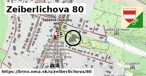 Zeiberlichova 80, Brno