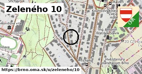 Zeleného 10, Brno