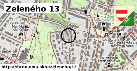 Zeleného 13, Brno