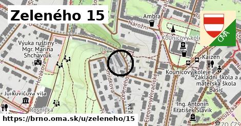 Zeleného 15, Brno