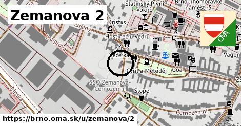 Zemanova 2, Brno