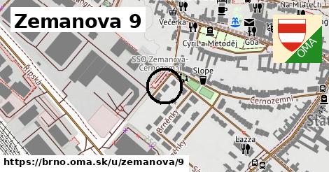 Zemanova 9, Brno