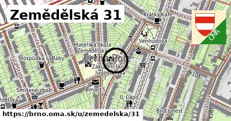 Zemědělská 31, Brno