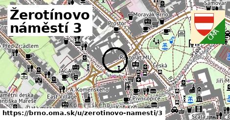 Žerotínovo náměstí 3, Brno