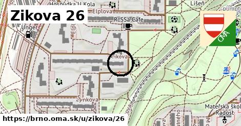 Zikova 26, Brno