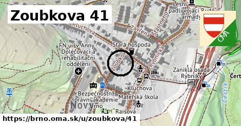Zoubkova 41, Brno