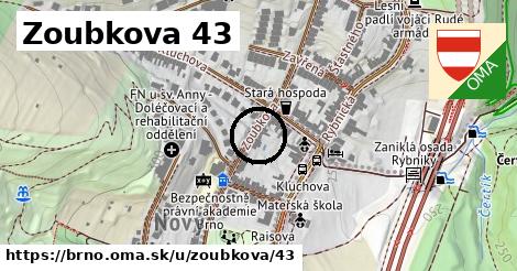 Zoubkova 43, Brno