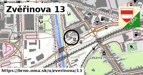 Zvěřinova 13, Brno