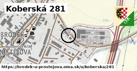 Koberská 281, Brodek u Prostějova