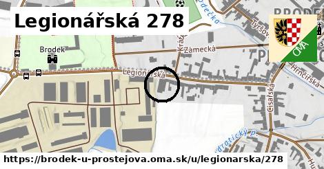 Legionářská 278, Brodek u Prostějova