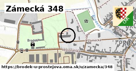 Zámecká 348, Brodek u Prostějova