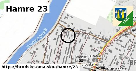 Hamre 23, Brodské