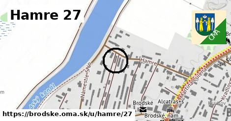 Hamre 27, Brodské