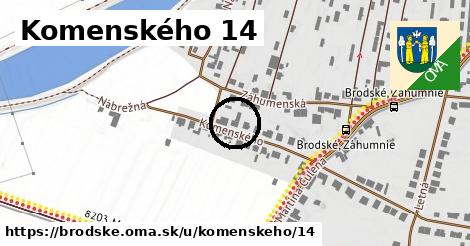 Komenského 14, Brodské