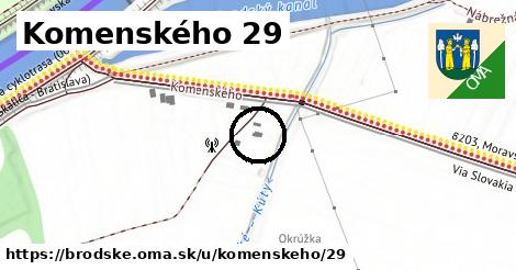 Komenského 29, Brodské