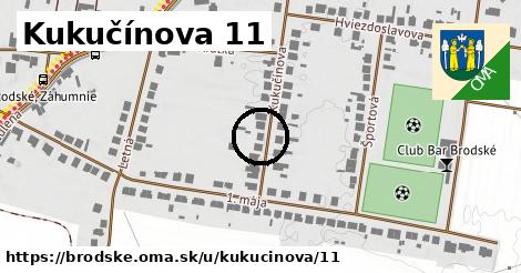 Kukučínova 11, Brodské