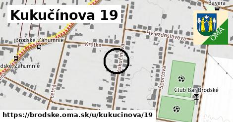 Kukučínova 19, Brodské