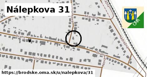 Nálepkova 31, Brodské