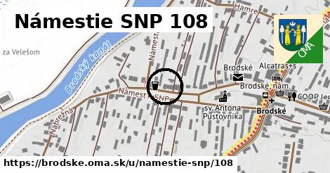 Námestie SNP 108, Brodské