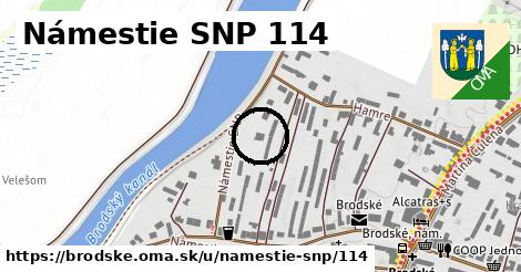 Námestie SNP 114, Brodské