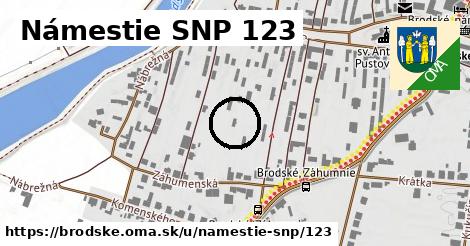 Námestie SNP 123, Brodské